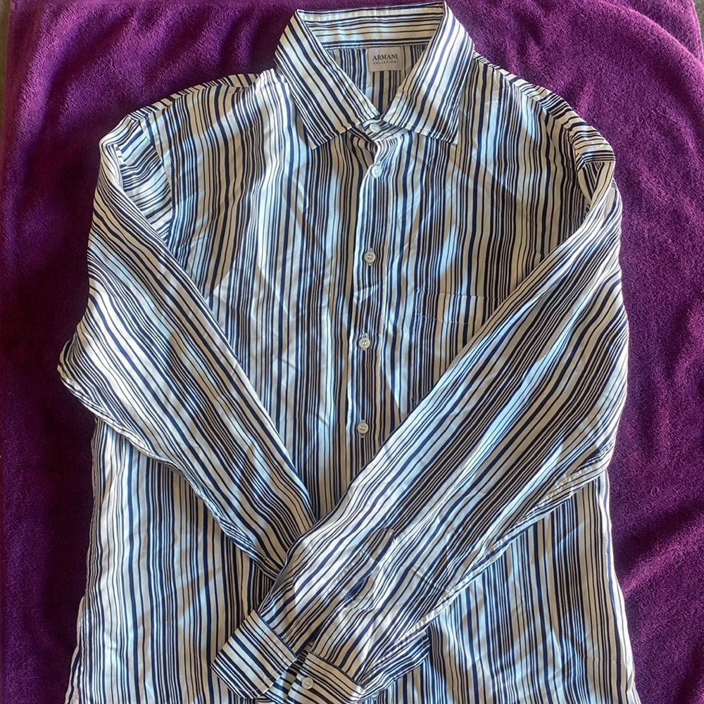 Striped Dress Button Up